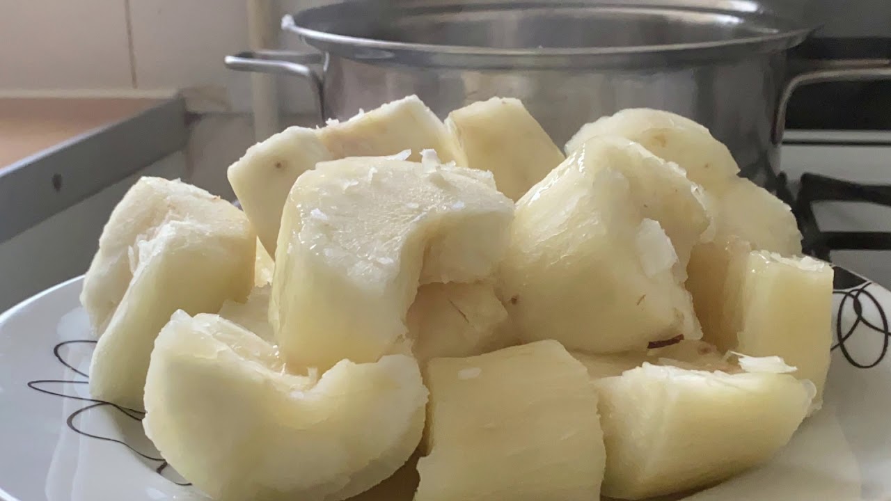 How to steam Simmal tarul (kasava)