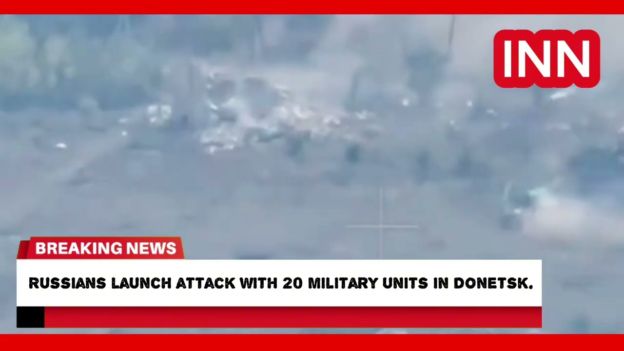 Russians Ambushed in Donetsk: Attack with 20+ Military Units Foiled