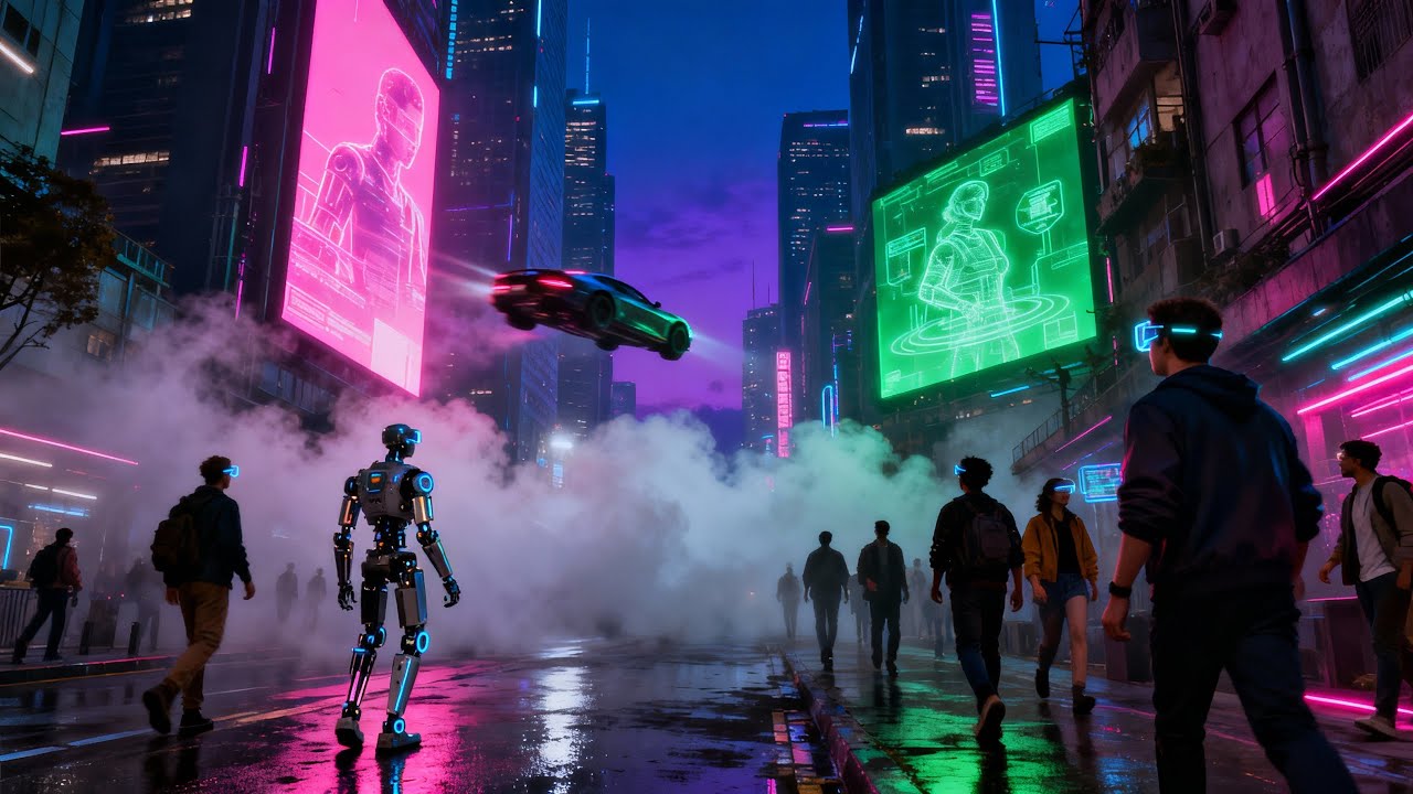 Neon Imagination — Cyberpunk Ambient Mix 2026 | Coding Programming Chill Music | Volume 24