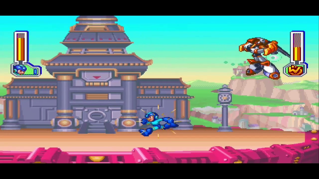 Megaman 8 , megaman vs tenguman