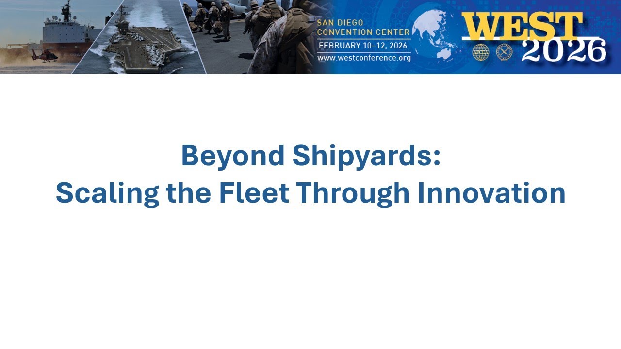 Beyond Shipyards: Scaling the Fleet Through Innovation