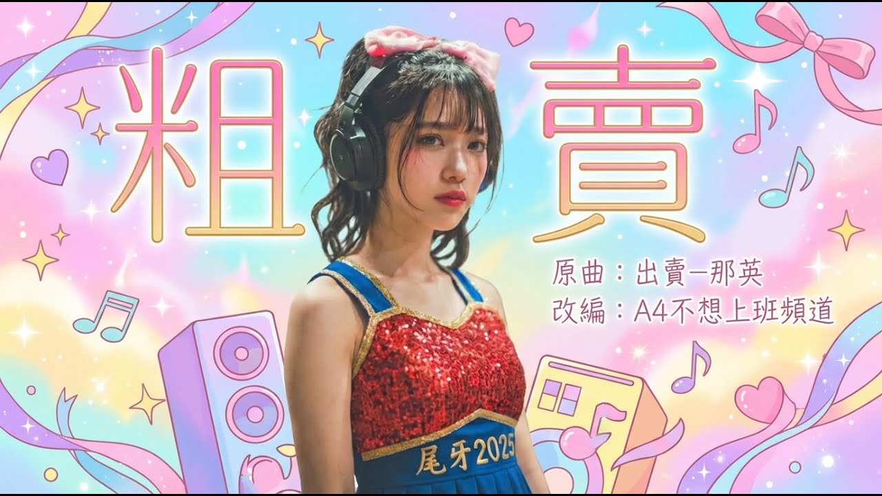 【AI改編】【女聲搖滾】粗賣 (Indie Rock Ver.) - 那英經典改編！這次不演了，直接火力全開 🎸💥