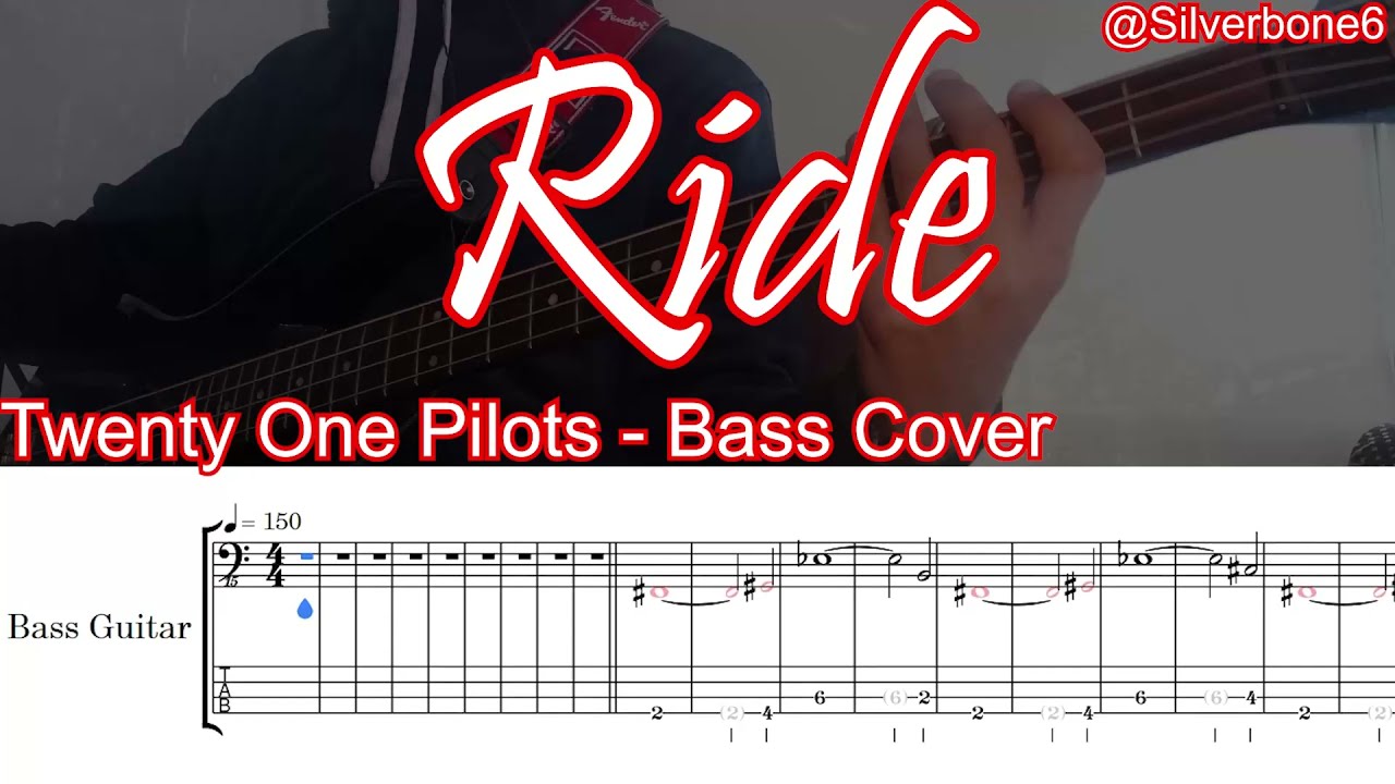 RIDE Bass TABs Tutorial - Twenty One Pilots