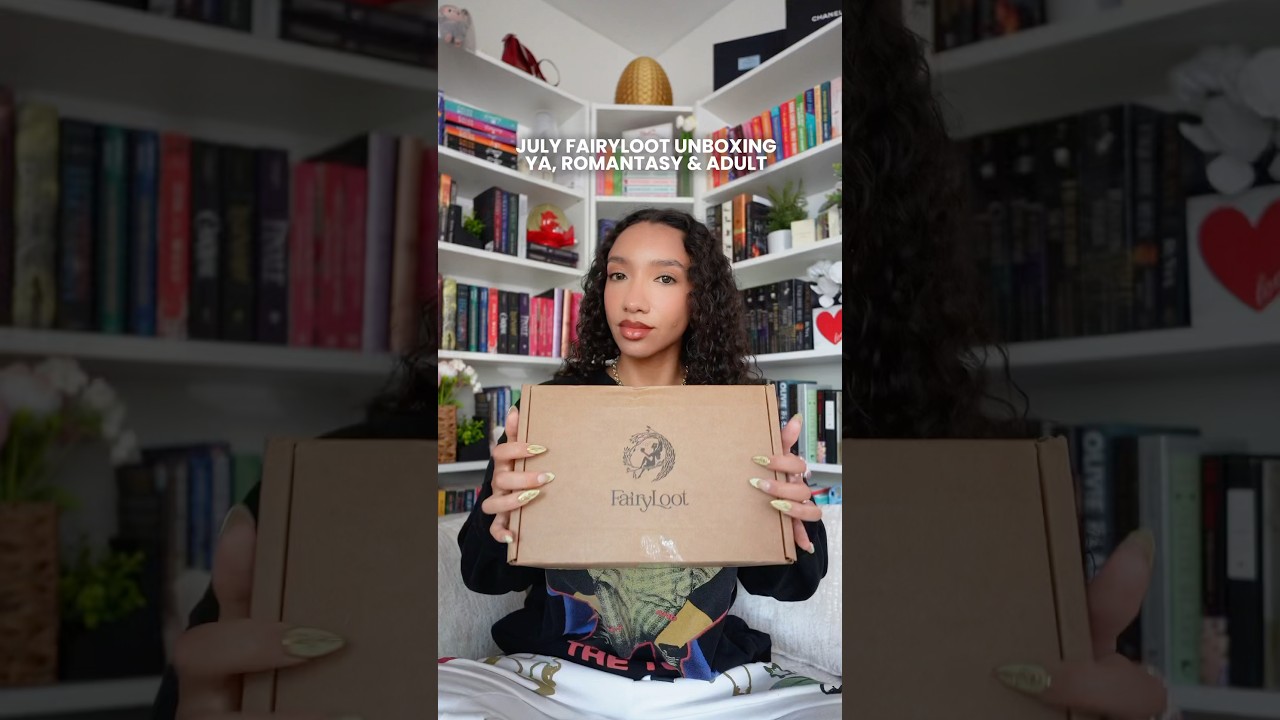 fairyloot book unboxing! 📖✨ #bookunboxing #bookhaul #unboxing #books #bookish #bookworm #shorts