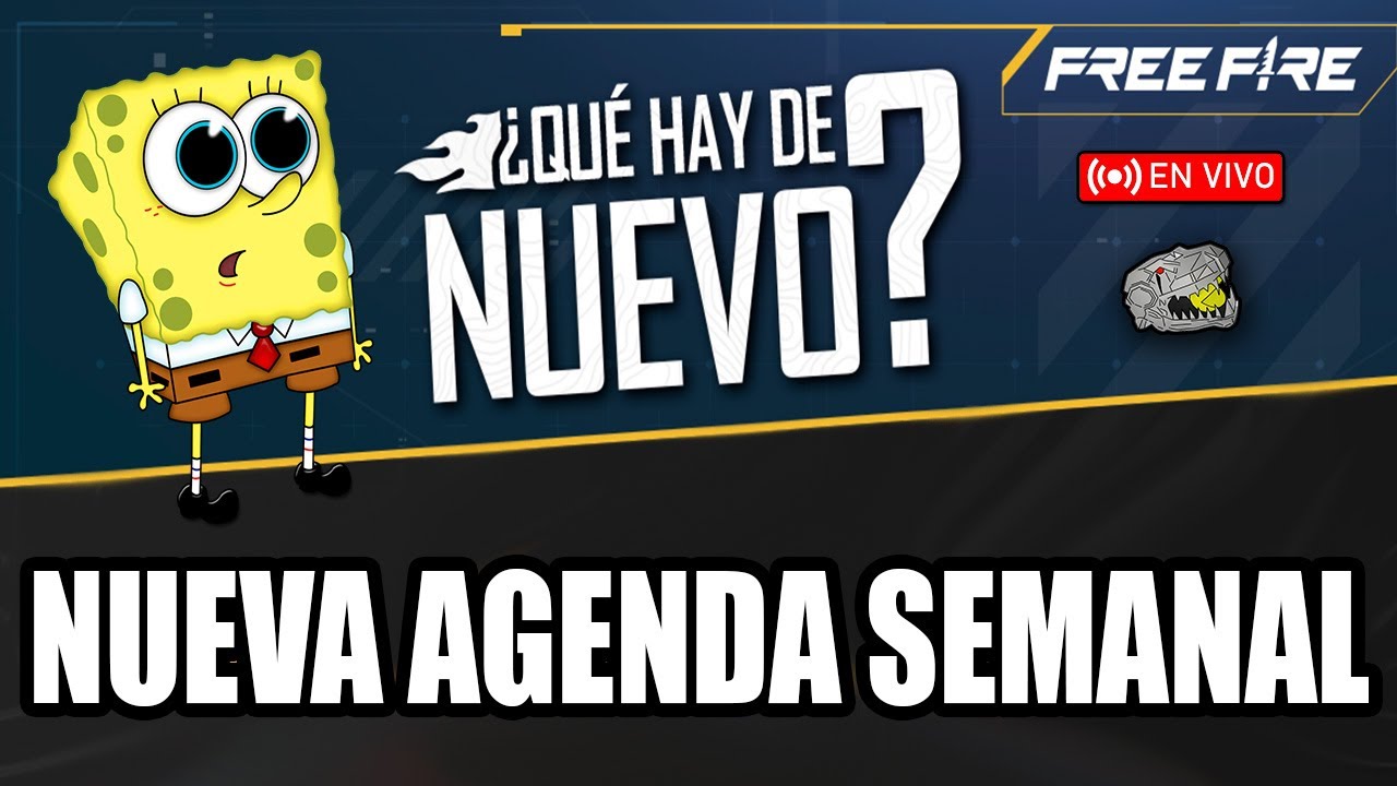 🔴 NUEVA AGENDA SEMANAL DE FREE FIRE /PONCHOELREX 😎