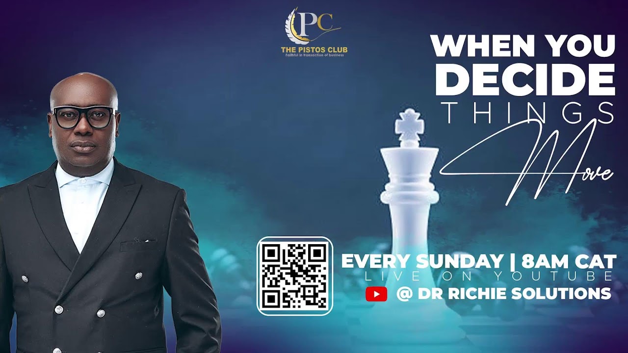 JUST DO THIS & THANK ME LATER | DR RICHIE |PISTOS CLUB