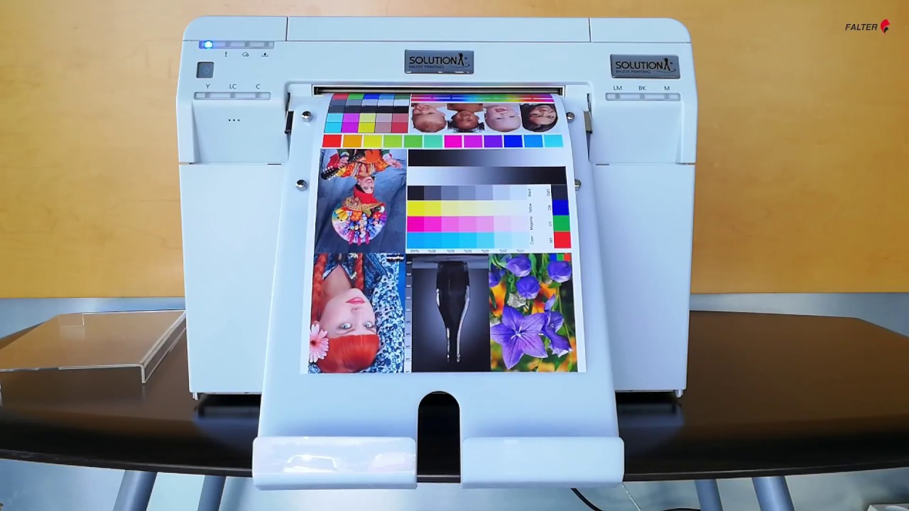 Solution print tray for dry lab