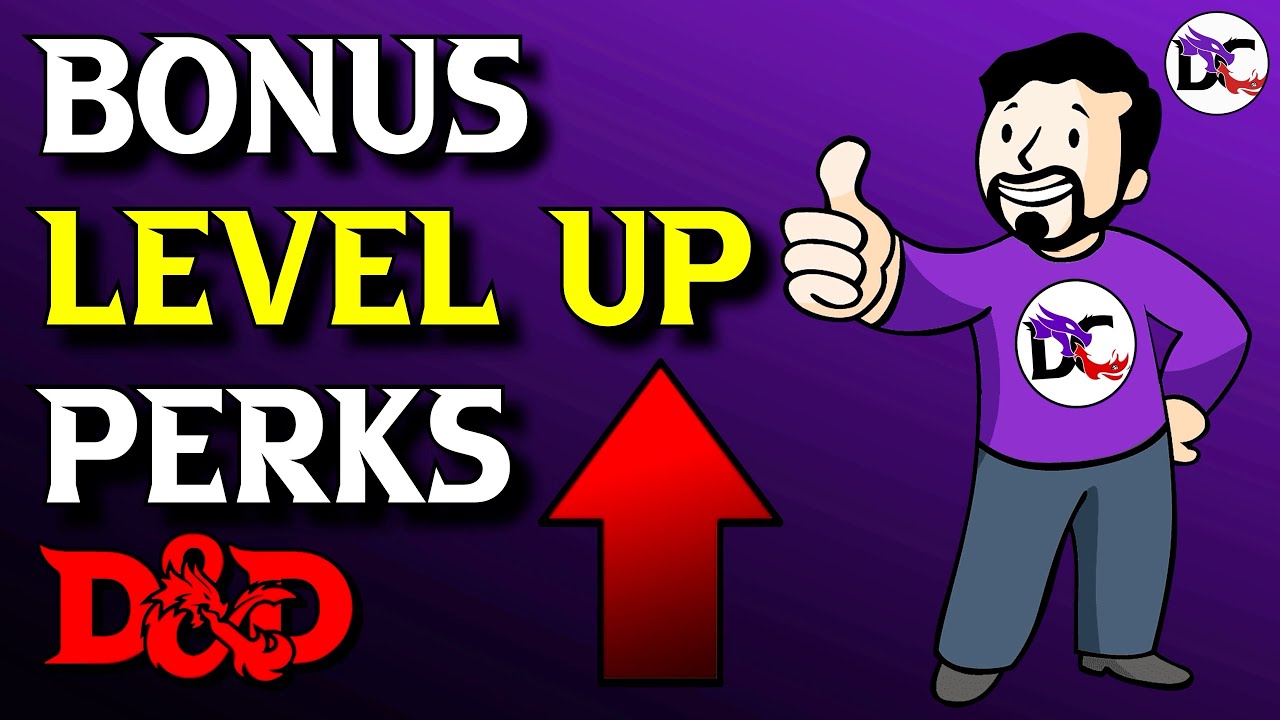 BONUS Level Up Perks | Character Customization for D&D 5e