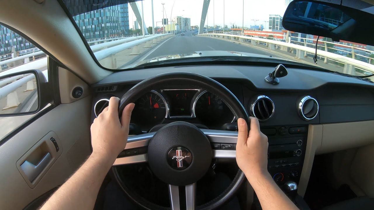 Ford Mustang GT 2008 - 4.6L V8 - POV Drive 4K 60FPS