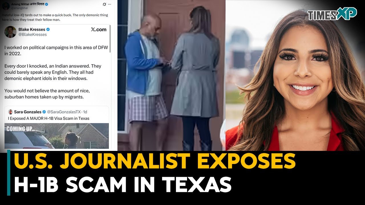U.S. Journalist Exposes H-1B Scam In Texas| Indians In The U.S.
