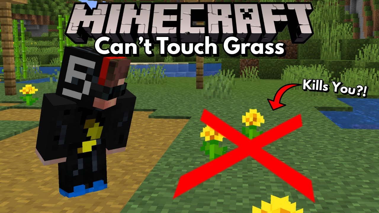 Можно ли пройти Minecraft, не прикасаясь к траве?