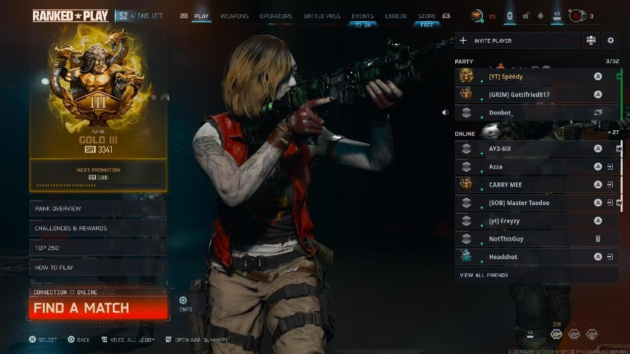 Ranked play Colossus HP