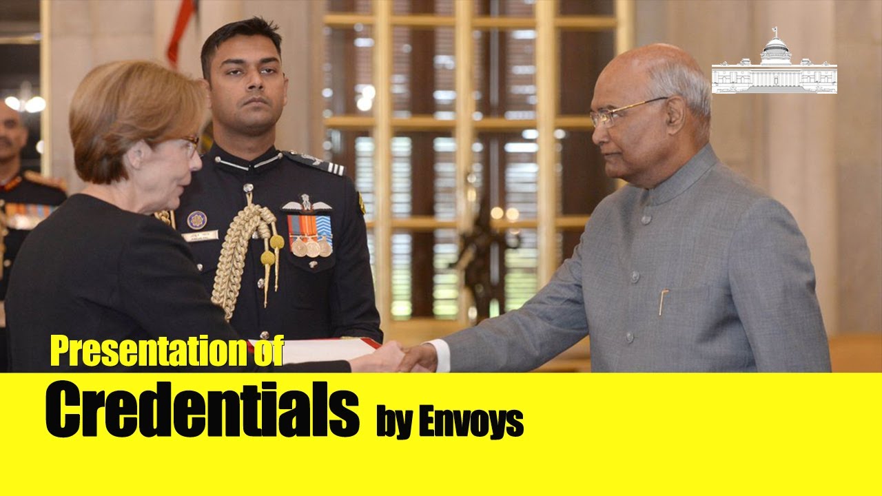 Ambassadors of Italy and Finland Present Credentials to President Kovind