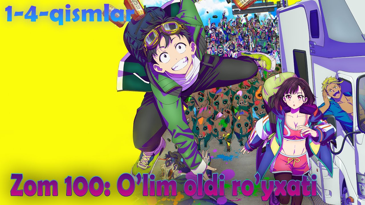 Zombi 100: O'lim oldi ro'yxati - 1-4-qismlar uzbek tilida qisqacha sharh