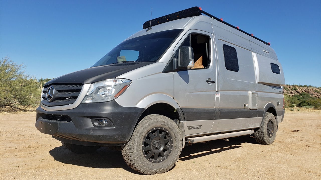 2019 Mercedes Sprinter Winnebago Revel 4x4 Camper Van Life Rig Walk Around