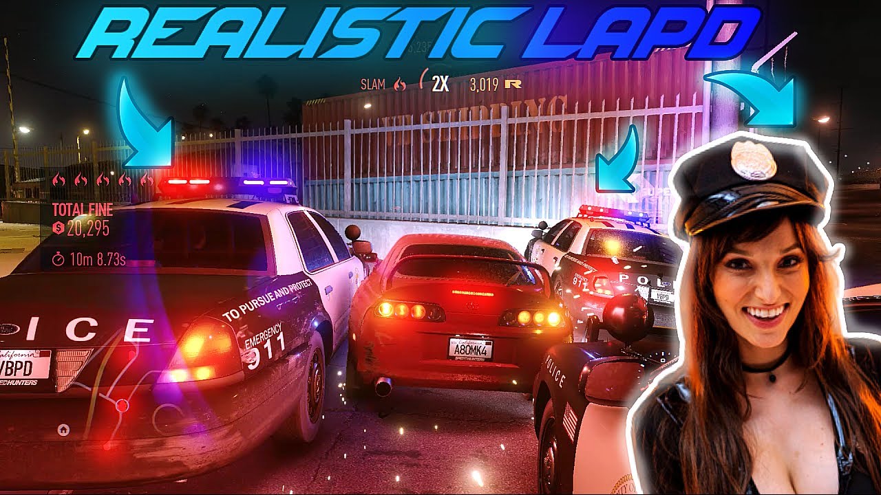 Need For Speed, But The Cops Are The REAL LAPD