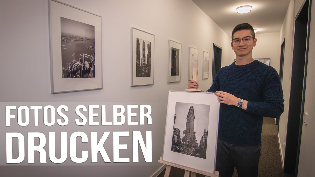 FOTOS selber DRUCKEN - Unboxing, Review Canon Pixma ip8750