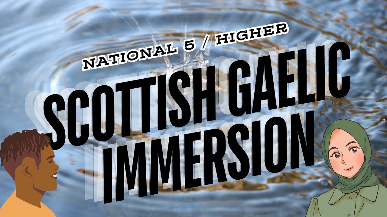Learn Scottish Gaelic Immersion Video Talking about Learning - No Music