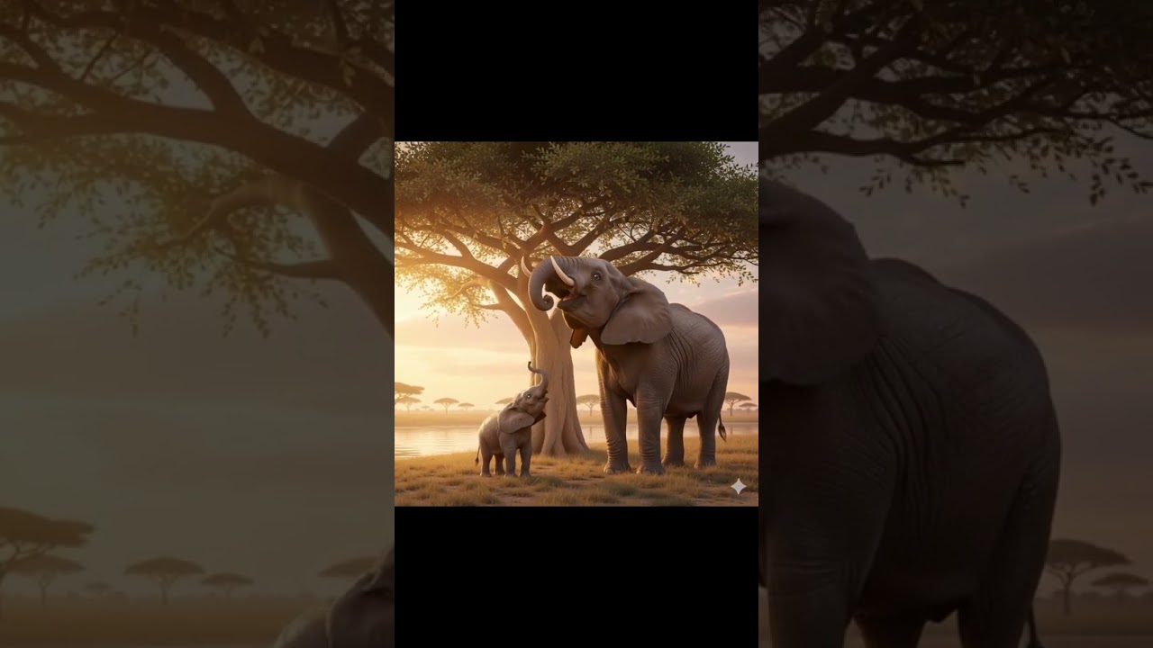 Ellie the Baby Elephant Learns Life Lessons  