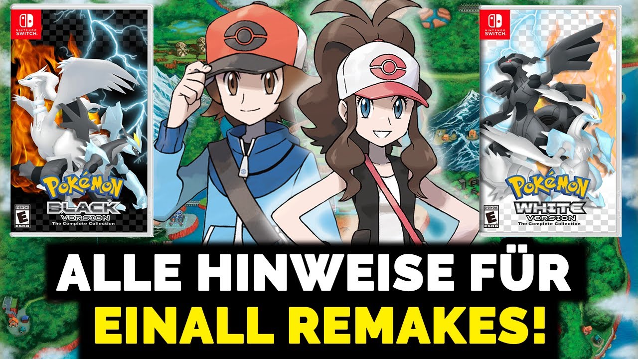 Alle Hinweise für ein Pokémon Schwarz und Weiß Remake in 2024!