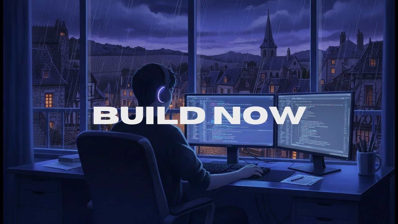 Build Now — Synthwave Trance for Deep Work