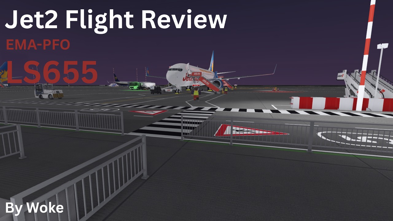 A LONG FLIGHT Jet2 TM by Woke Flight Review.