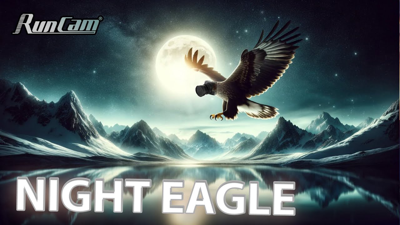 ☀ Поразительное ночное зрение или взрослый взляд на полеты в ночи. [Runcam Night Eagle HD]