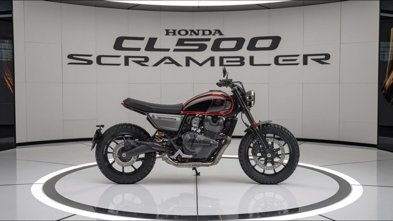 Наконец-то вышел! Honda CL500 Scrambler 2025 года шокирует всех!