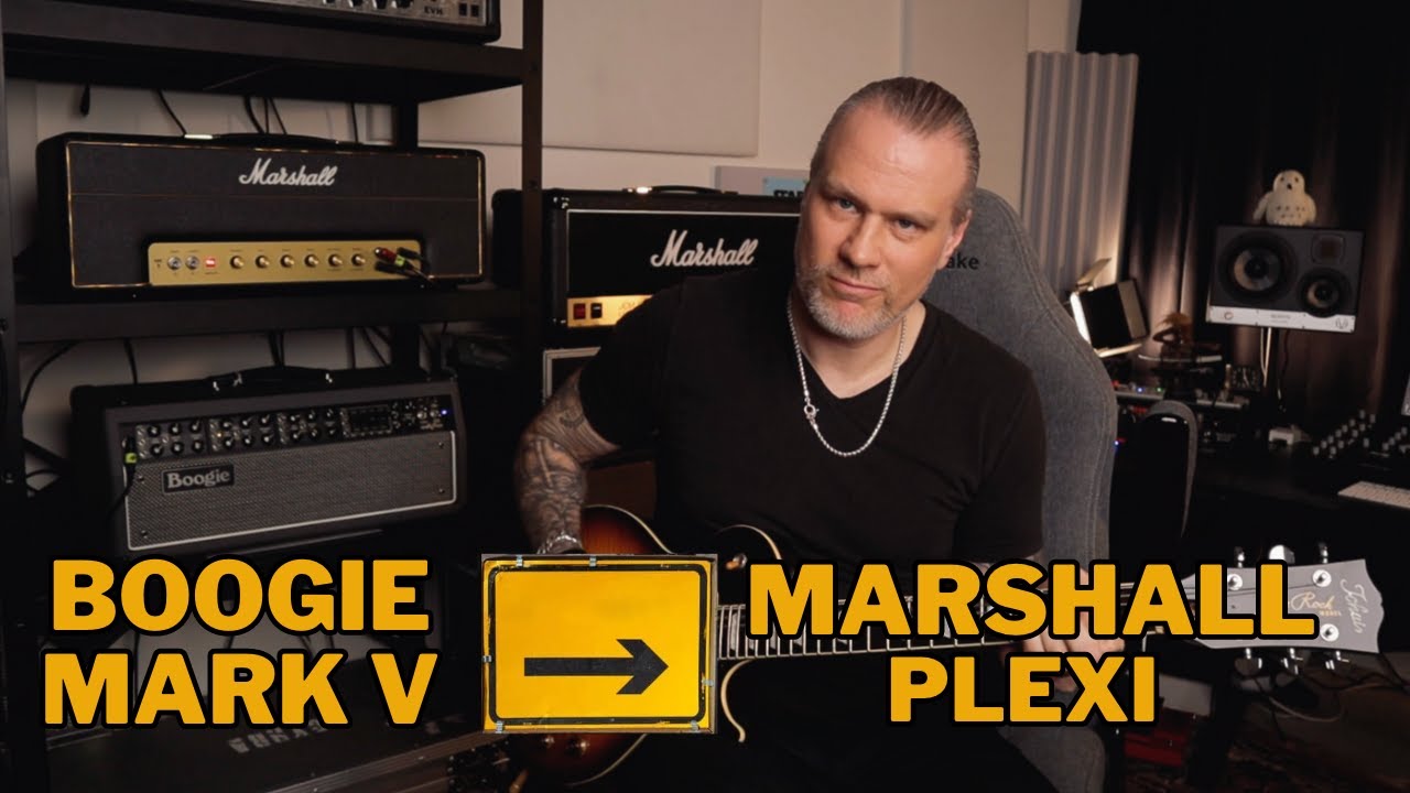 How To Make MESA/BOOGIE MARK V Rock Like a MARSHALL PLEXI