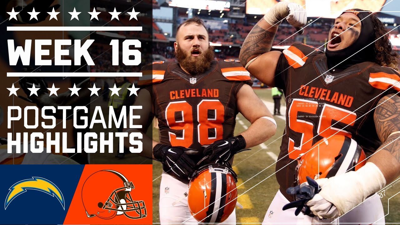 Chargers vs. Browns | NFL Week 16 Game Highlights