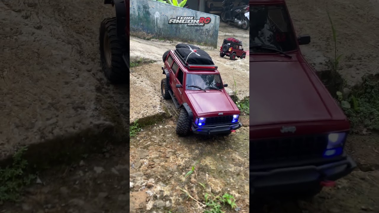 Mn78 upgrade brushless | rc jeep cherokee #mn78 #rcadventure #rcoffoad #rc4wd