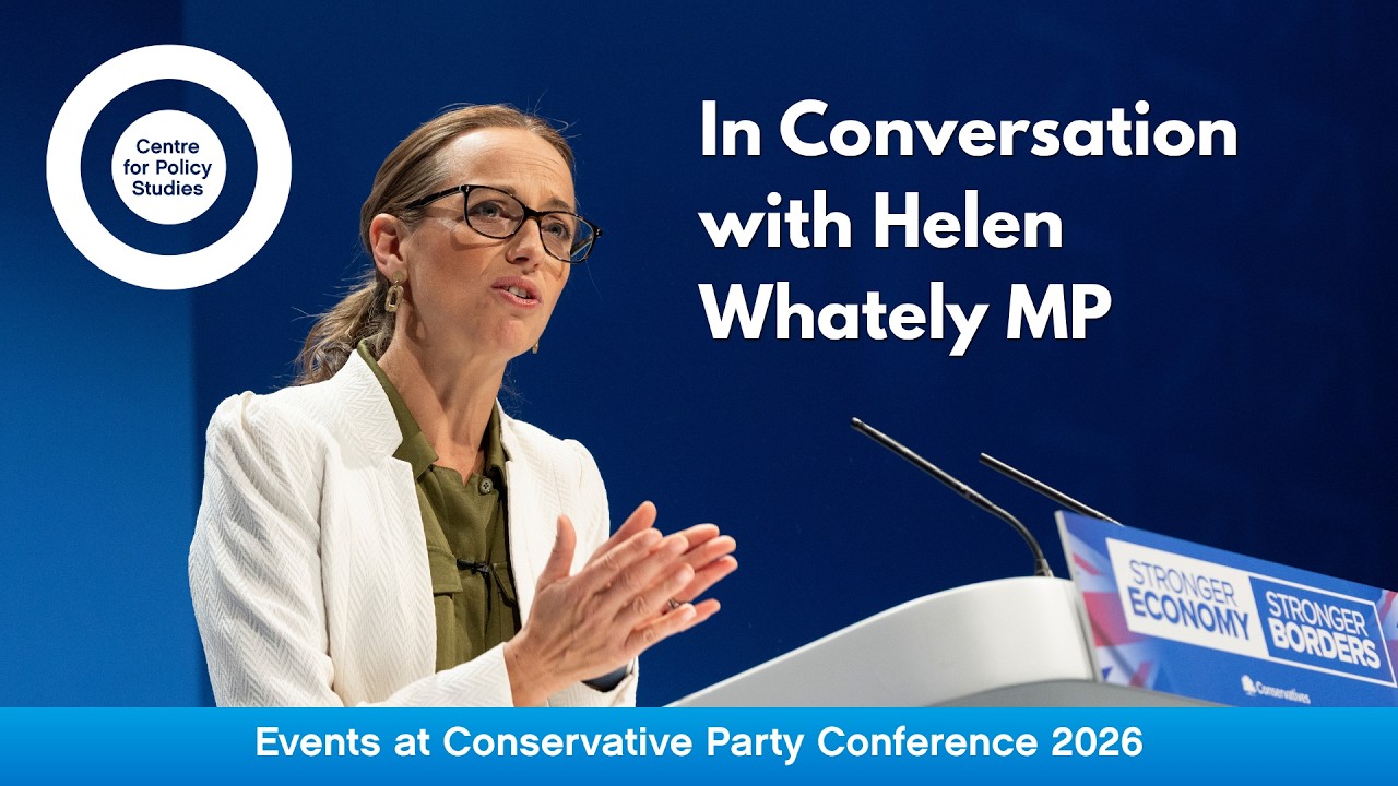 CPS at CPC26 - In Conversation with Helen Whately MP
