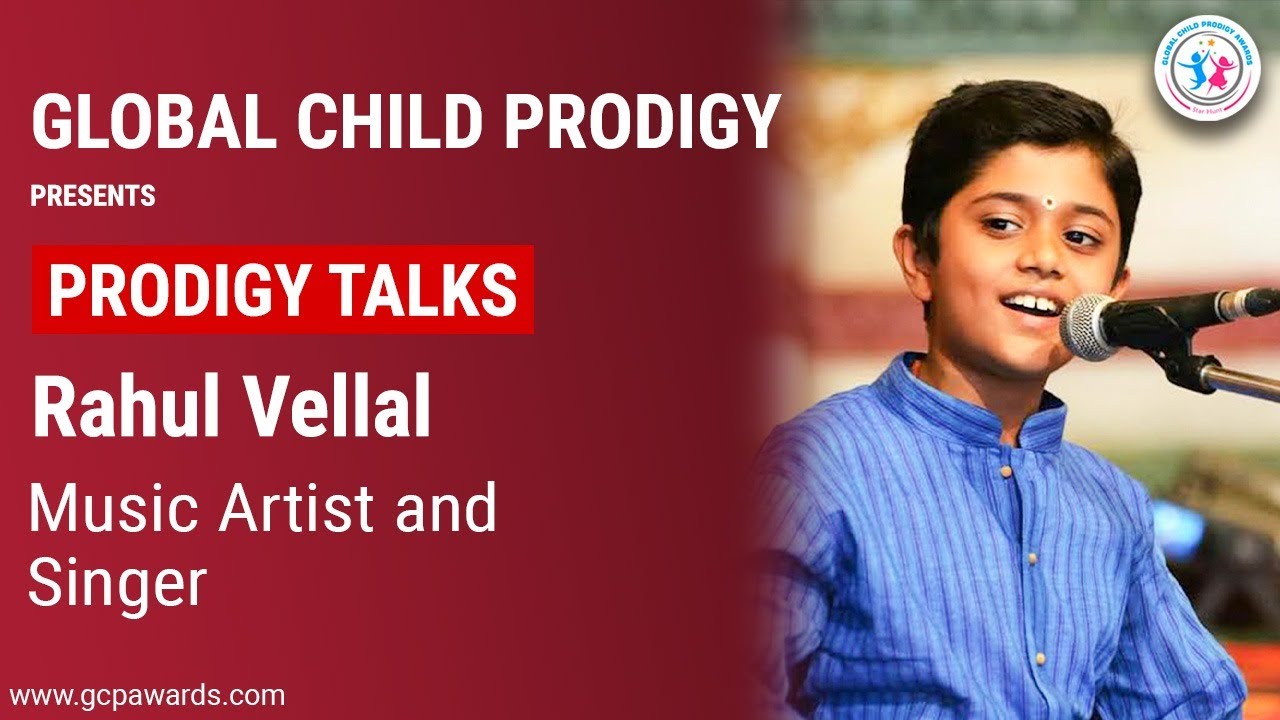 Exclusive Interview With The Youngest Music Artist and Singing Sensation | Rahul Vellal | GCP Awards
