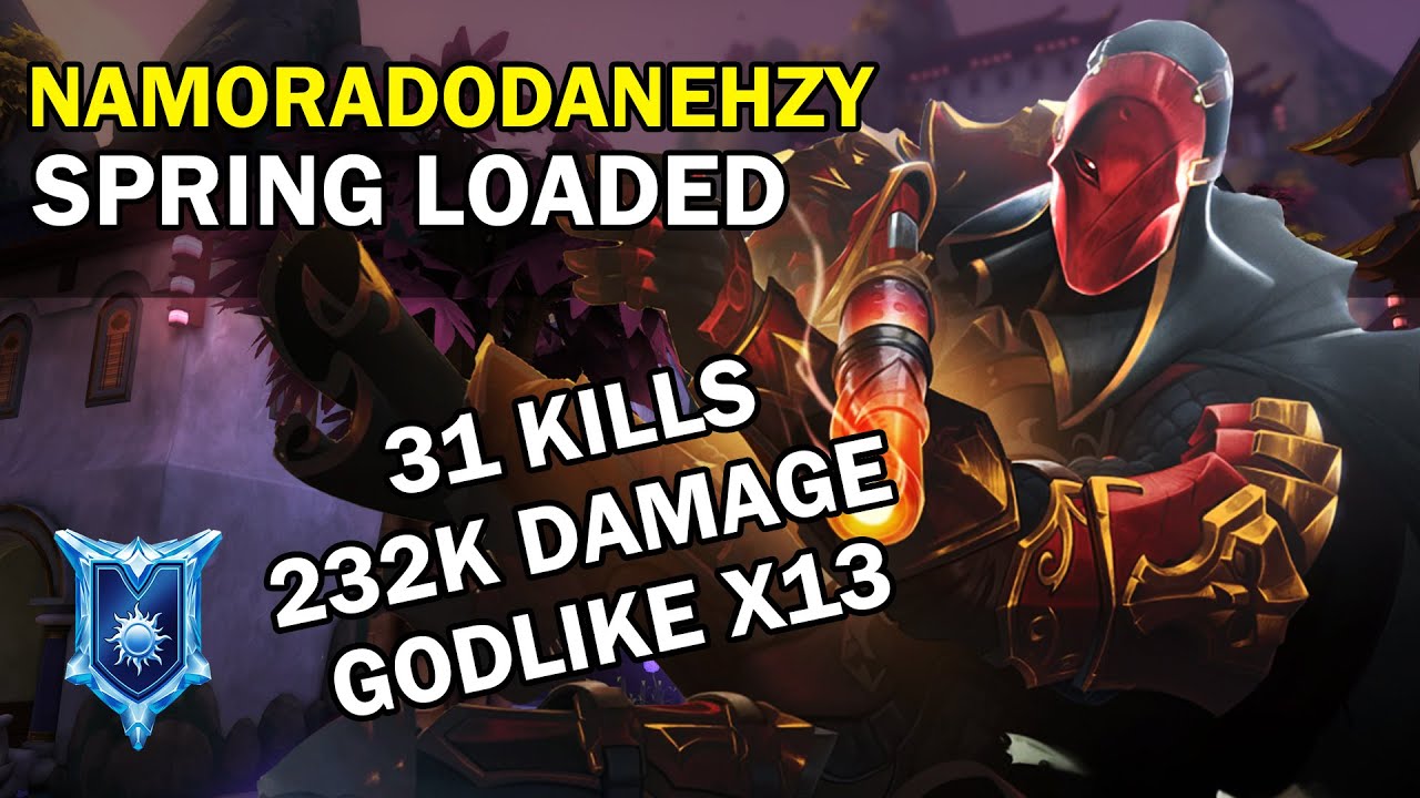 31 Kills 232K Damage NamoradoDaNehzy VII Paladins Competitive (Diamond) SPRING LOADED - Godlike X13