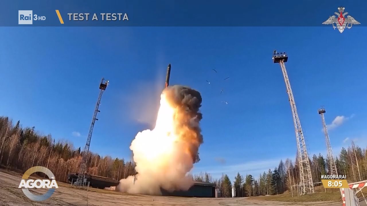 Putin celebra il supermissile nucleare, la risposta di Trump - Agorà 27/10/2025