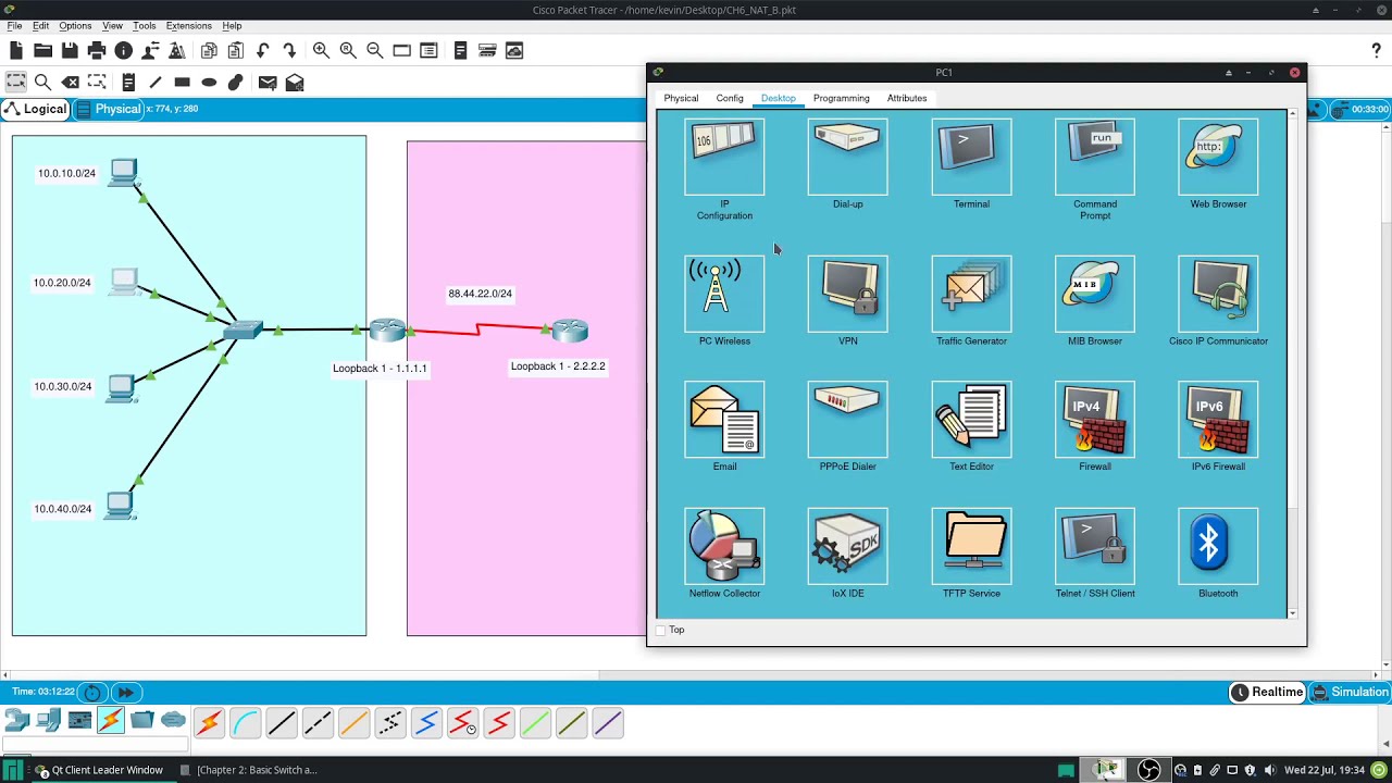 How to configure NAT  - Cisco Packet Tracer