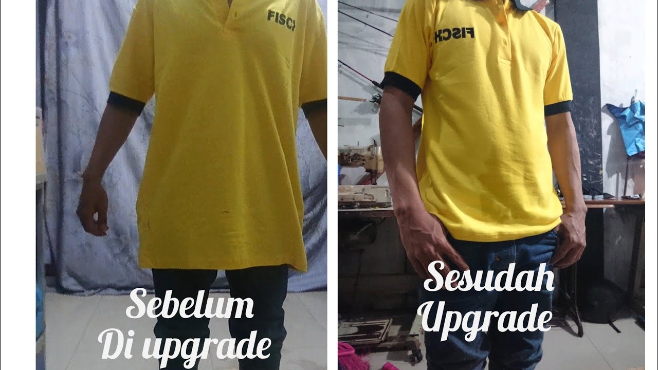 CARA MENGECILKAN BAJU KAOS YANG KEBESARAN