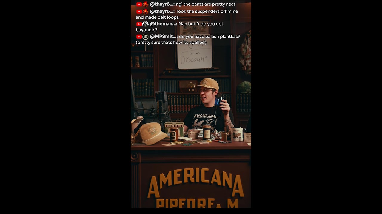 Americana Pipedream Apparel Live Stream
