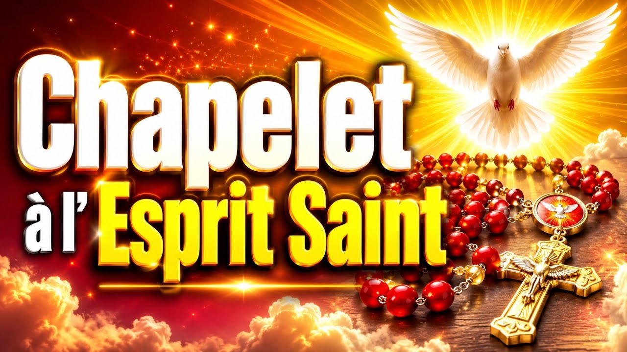 Chapelet à l’Esprit Saint - demandons les 7 dons sacrés. 