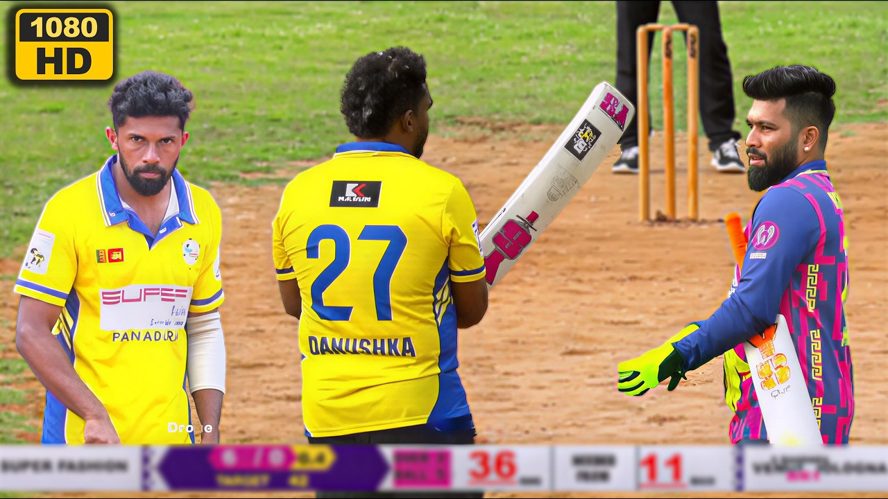 ලන්කාවෙ හොදම ටීම් දෙක නමවන මුනගැහුම🔥🔥(super fashion vs vinus bologna)