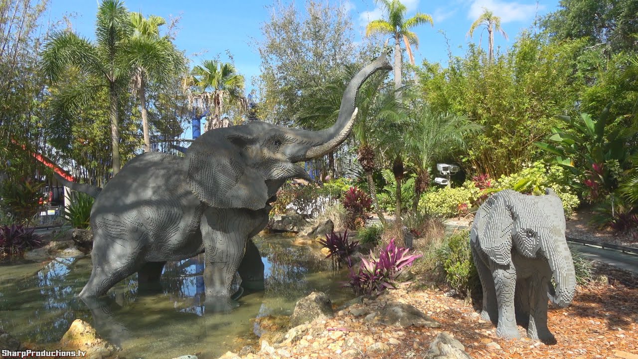 Safari Trek (4K On-Ride) Legoland Florida