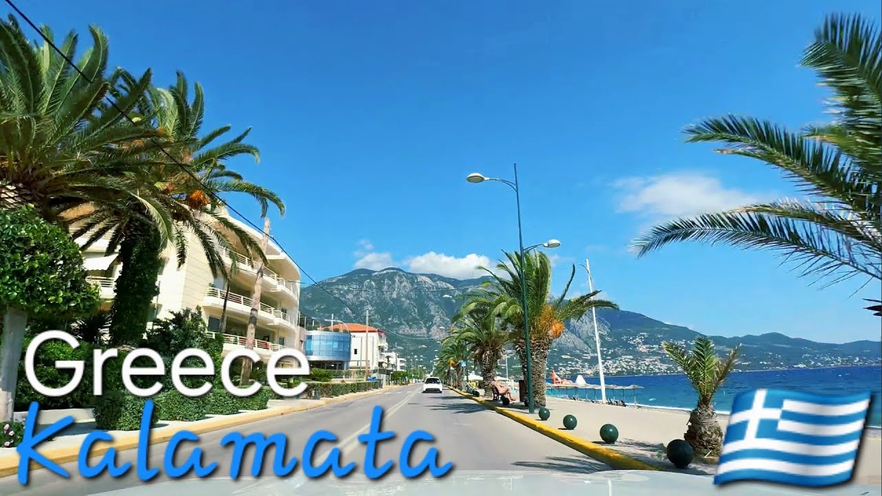 Kalamata Greece 🇬🇷 4K Drive