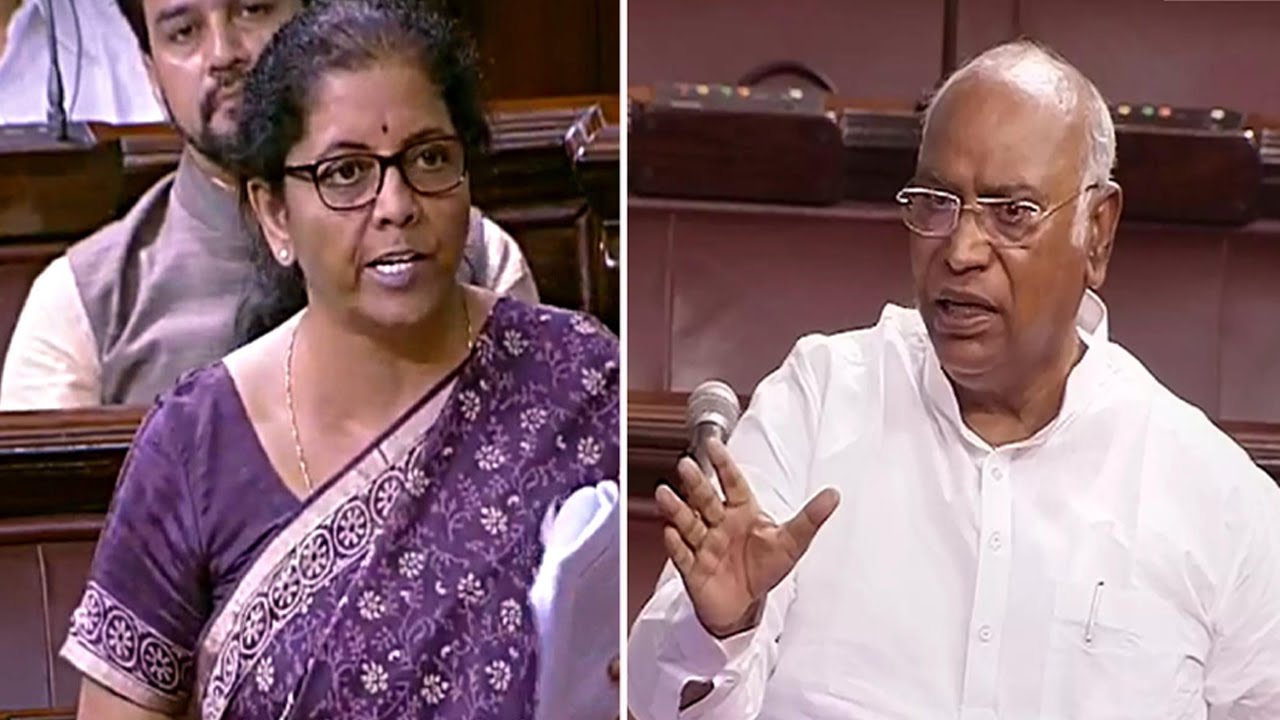 Price rise debate: Kharge calls FM 'thick skinned' for not being sensitive to plight of common man