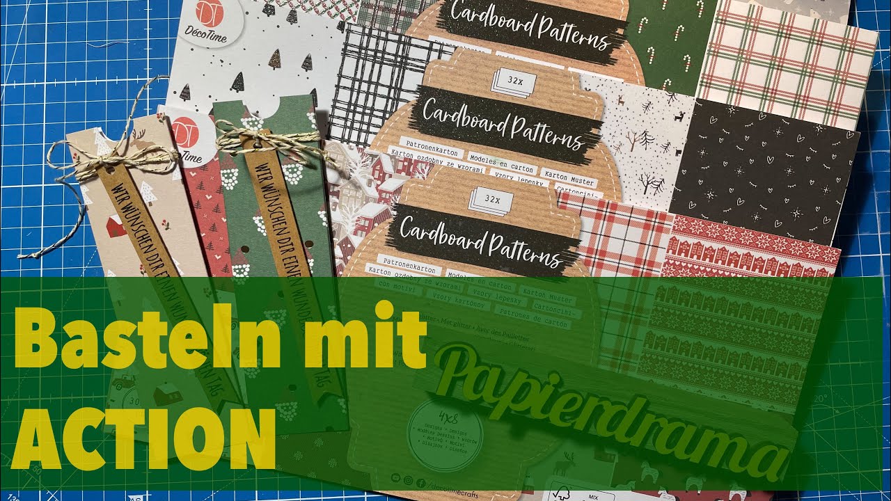 süße Verpackungen für Lollys basteln | ohne Papierreste | 15 x 30cm Blöcke von #action