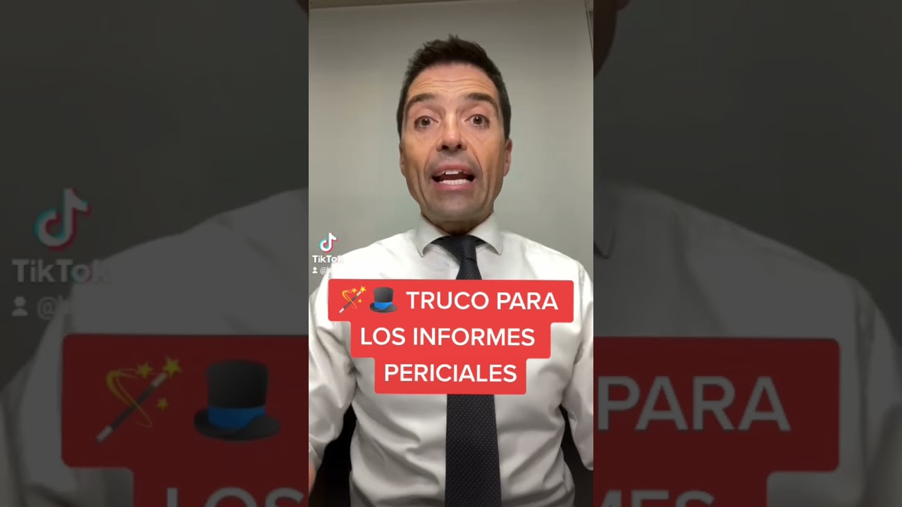 ‼️TRUCOS PARA LOS INFORMES PERICIALES‼️