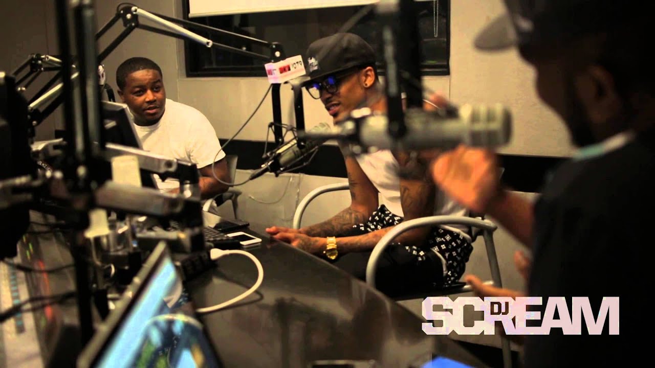 August Alsina Interviews with DJ Scream & Cory B on Hoodrich Radio!!!