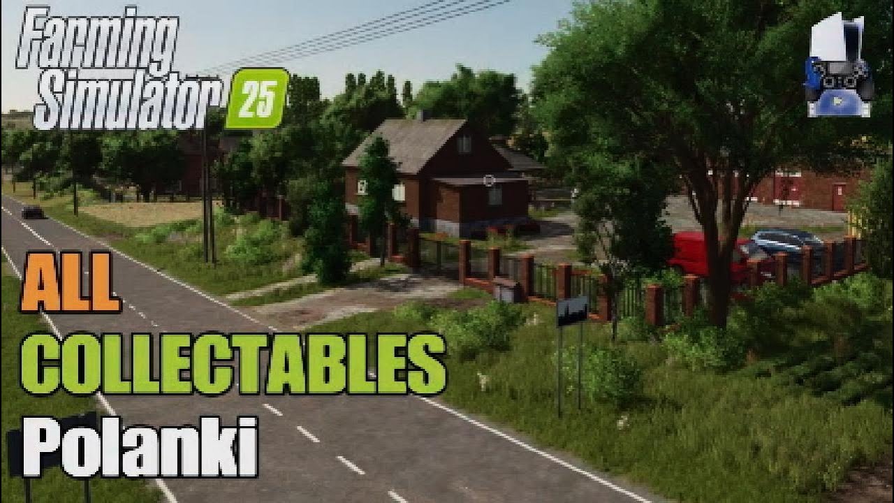 Collectables Polanki | FS25 | Console | Earn extra money | All 50 Collectables