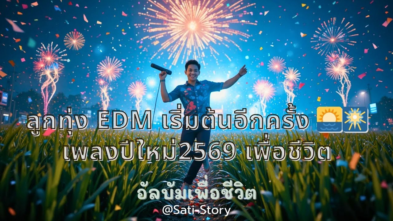 ลูกทุ่ง EDM เริ่มต้นอีกครั้ง 🌅🎆 | เพลงปีใหม่เพื่อชีวิต แด่ความหวัง