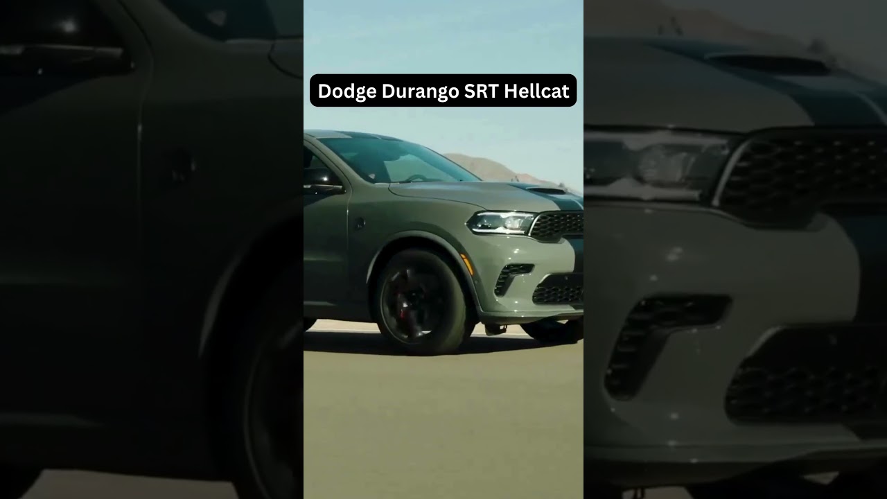 The Ultimate Beast: Dodge Durango SRT Hellcat #dodge #durango #dodgedurango #srt #hellcat