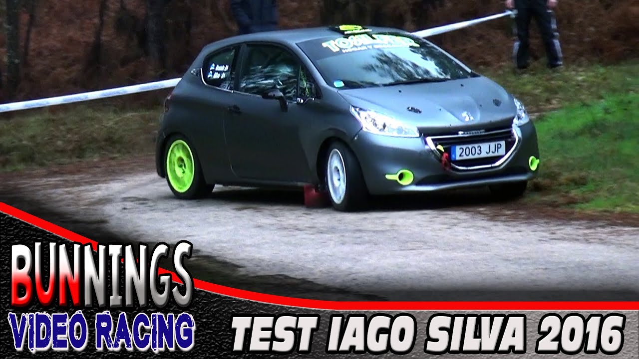 Test Iago Silva | Pre-Rally Noia 2016 | @BunningsVideo